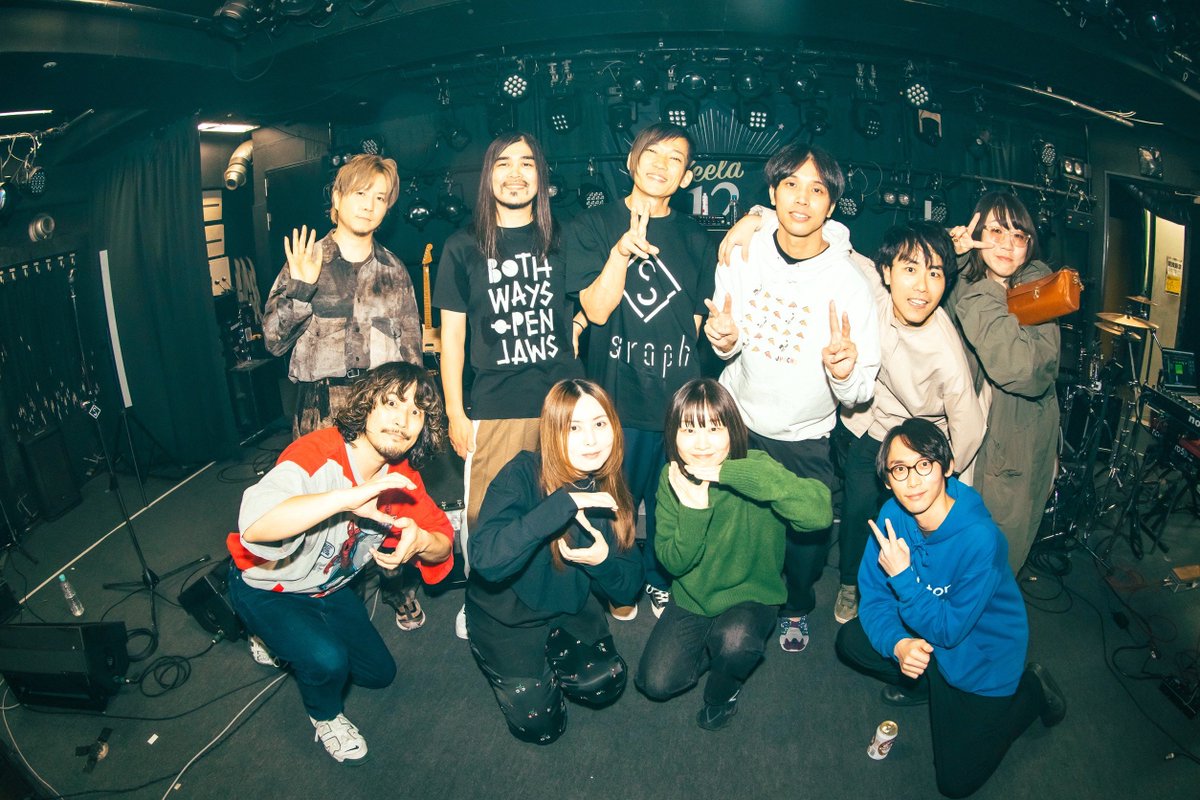 THANK YOU OSAKA!!

梅田Zeelaにお越しいただいた皆様、対バンの <a href="/siraph_info/">siraph</a> ありがとうございました！

Zeela 12周年おめでとうございます🍾

Photo by <a href="/PiyoomuE/">etsu/エツ📷</a> 

#Zeela12周年
#JYOCHO #siraph