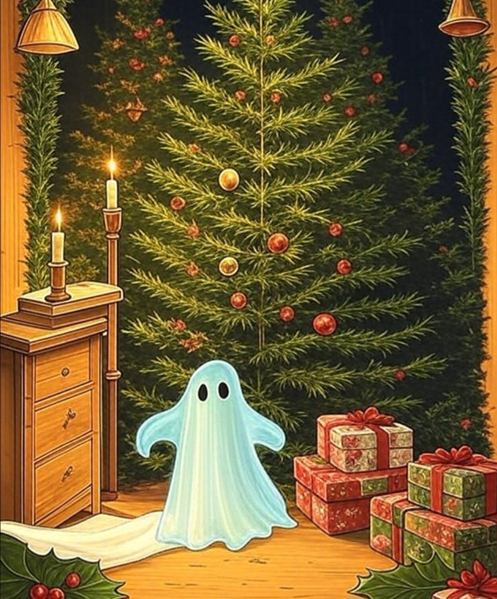 What a lovely early Christmas gift from my husband! A perfect cameo from <a href="/TimDownie1/">Tim Downie</a>! Thank you Tim, I loved the poem. And I'm soaking up all the positivity from that card. Wishing you and yours a wonderfully spooky Yuletide season! 🎄❤️