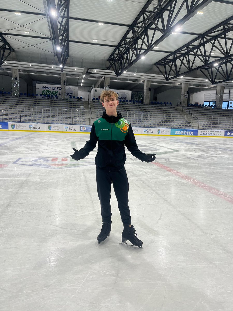 🙌

Dillon Judge 🇮🇪 is all set to begin his final competition of 2025 at Golden Spin of Zagreb 🇭🇷 later this evening! ⛸️ ☘️ 

#TeamIreland | #FigureSkating