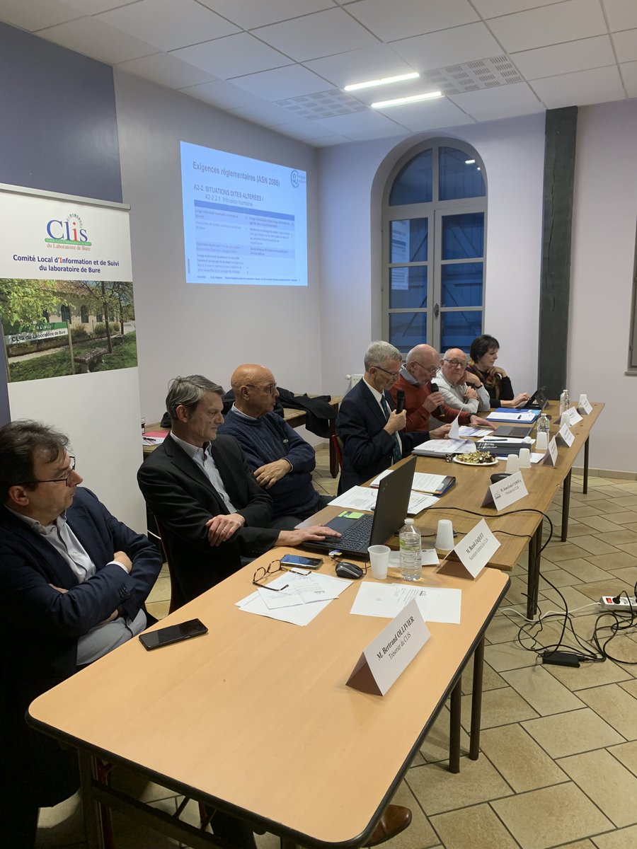 📅 Mardi 2 décembre 2025, le CLIS du laboratoire souterrain de Bure s’est réuni en assemblée générale à Ancerville.
Au programme :
✔️ Adoption de l’avis du CLIS sur la DAC
✔️ Présentation du rapport d’expertise sur l’intrusion humaine involontaire