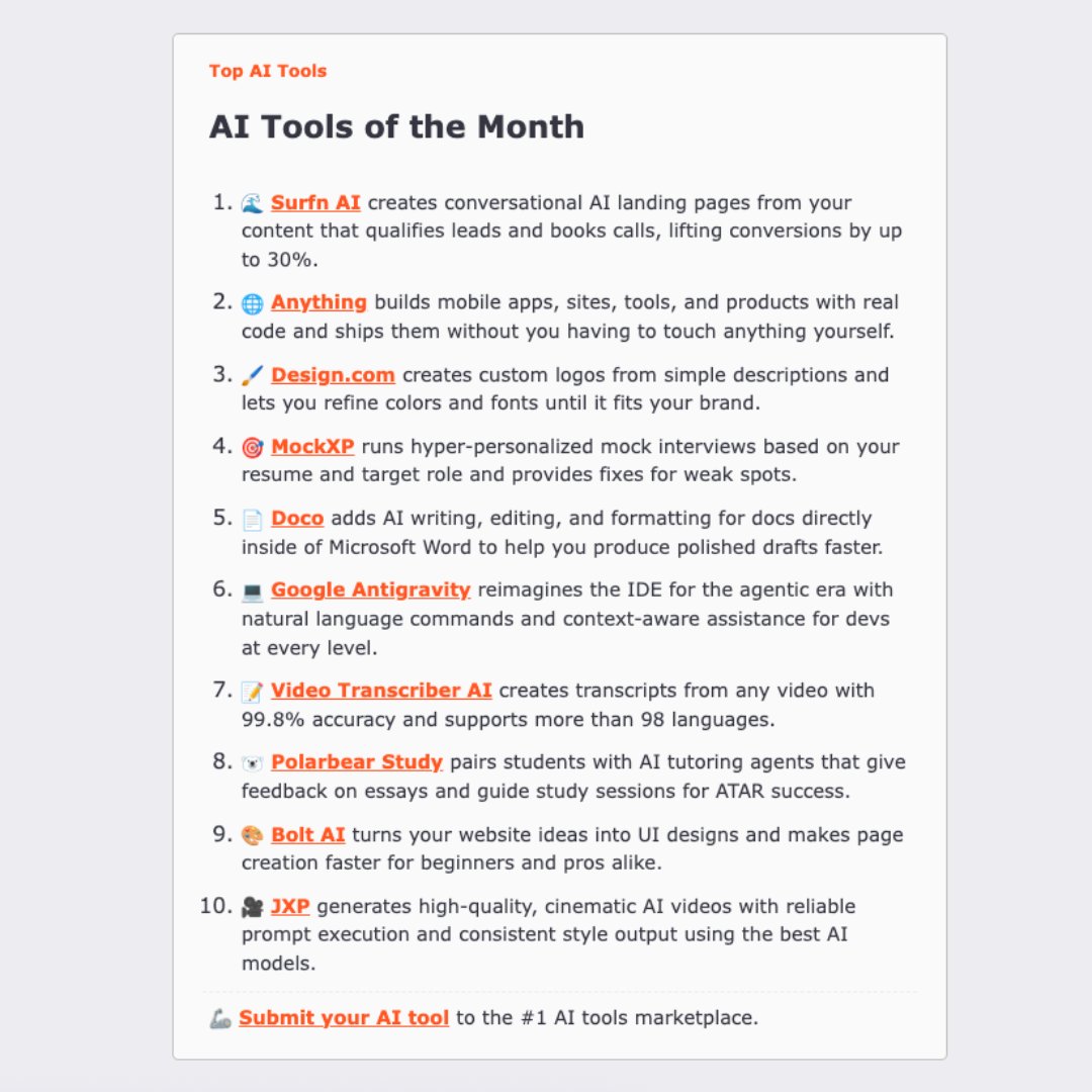 Surfn AI tweet media