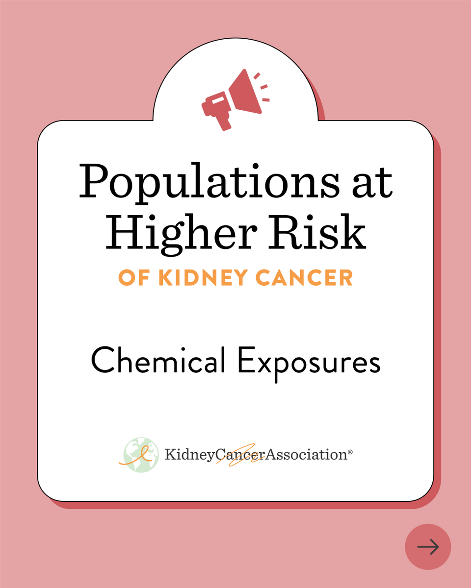 KidneyCancer's tweet image. 🏭 Did you know? Chemical and electronics manufacturers, firefighters, landscapers, painters, road/pavement workers, and similar professionals have an increased risk of getting #kidneycancer. Learn more 🔗 bit.ly/3UQHs7d

#cancersupport #chemicalexposures #toxins