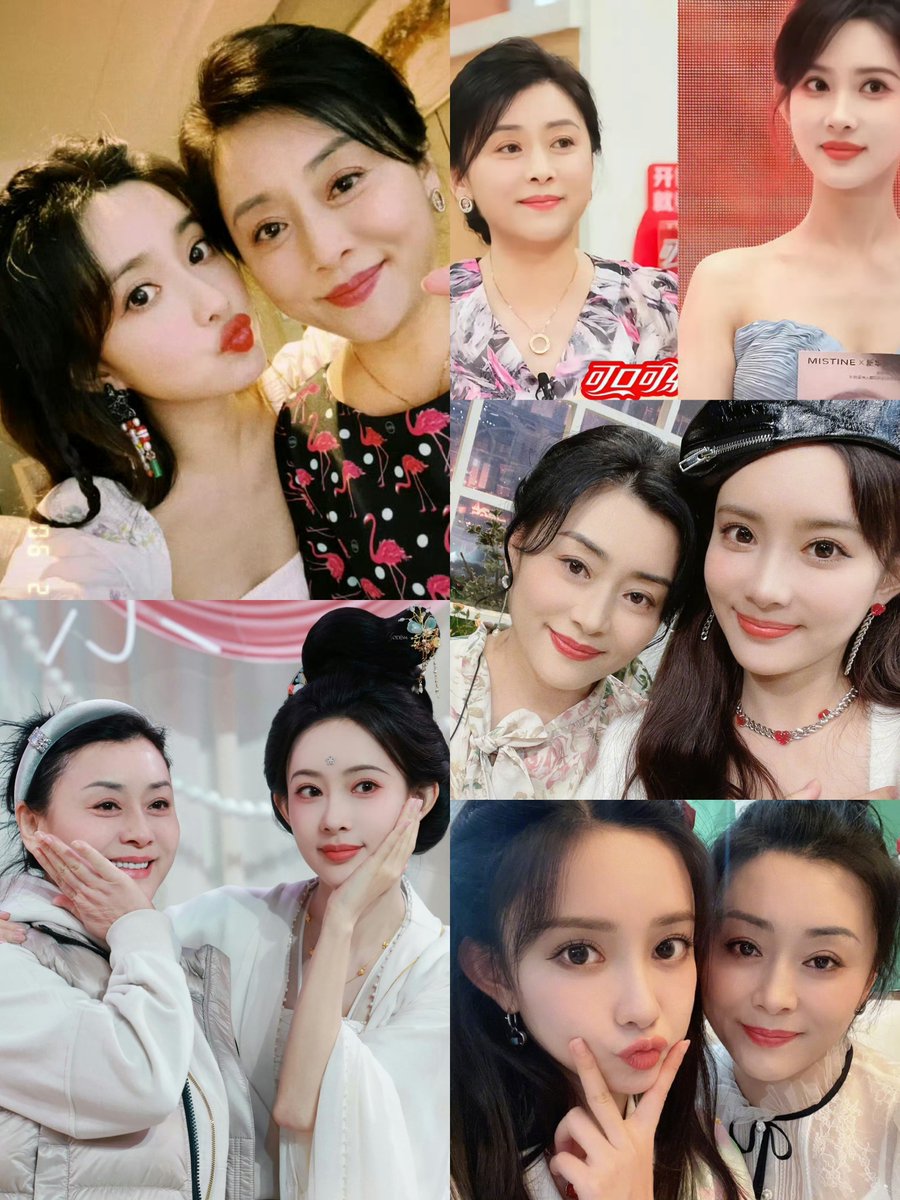 Actresses who are too pretty got plastic surgery accusations, until everyone saw their mom twins and went ''Oh, never mind''.

#ZhangYuxi #MengZiyi