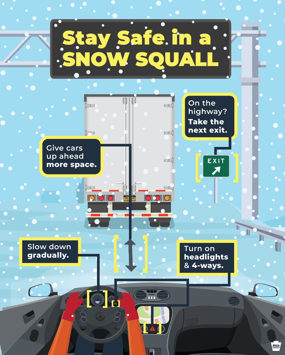 Snow squalls move in and out quickly, typically lasting less than an hour. While snow accumulation is usually minor, falling temperatures, intense winds, and a rapid reduction in visibility can create extremely dangerous conditions for motorists.
#ReadyUSMC
#BeInformed https://t.co/Bhd1A2oKCk