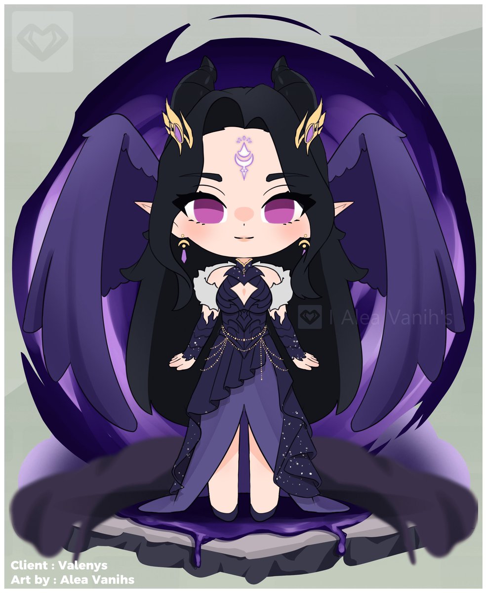 Huge thank you to Valenys
for the trust on this chibi commission ✨ 

 I had such a great time drawing her, so badass 💕

#VGenComm #art #chibi