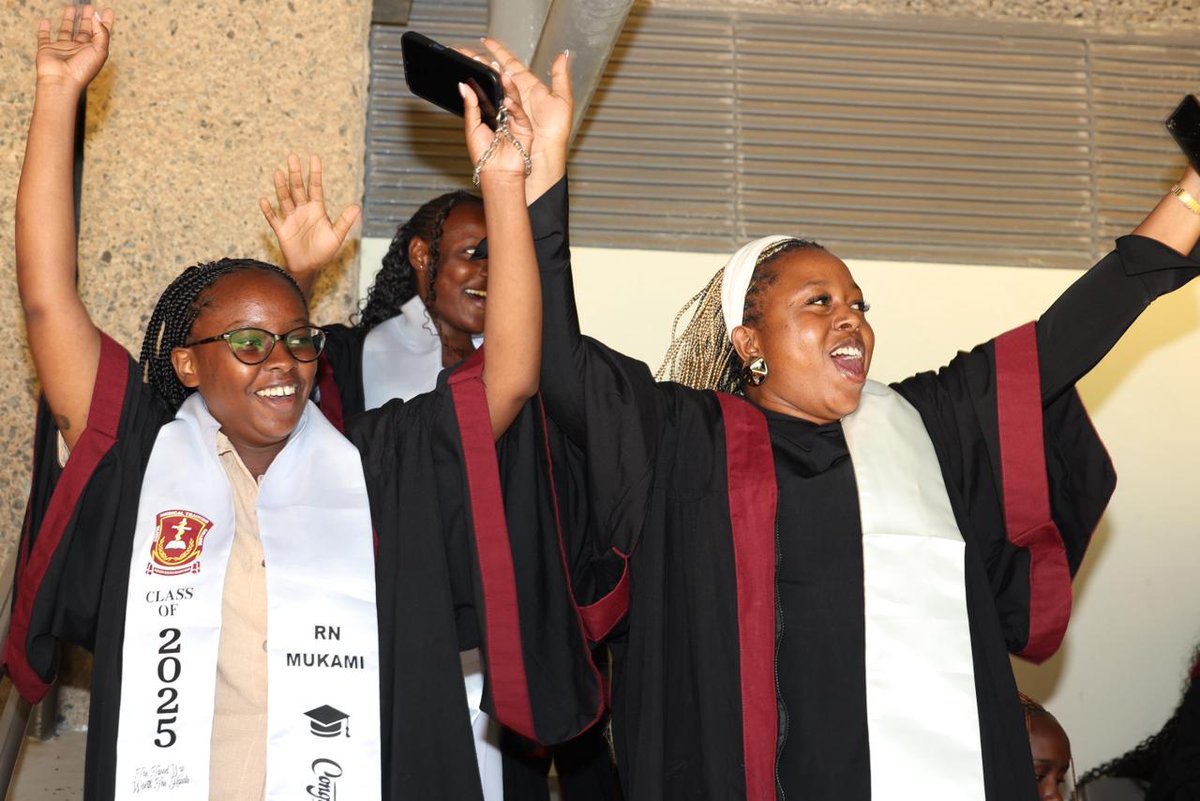 Kmtc_official's tweet photo. KMTC Releases 22,776 Health Professionals into the Frontline During the 94th Graduation Ceremony.
Read more https://t.co/Iy4jrTS3AB
#KMTCGraduation #KMTCat100 https://t.co/3ItkvLnOm0