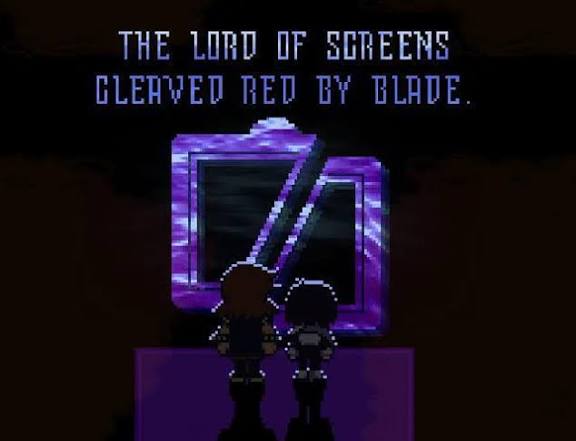 Jojostuck56's tweet image. Tbh
The whole "Kris just ate the pie in ch1 and that's it" is still prevalent despite the fact that them plugging the TV, knowing the prophecy and working for the knight blatantly shows that they were planning the ch3 dark world