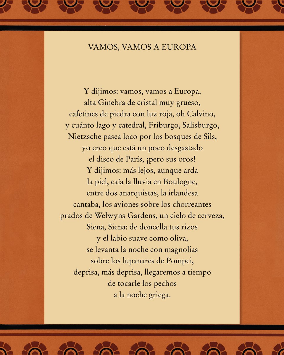 edicionesiruela's tweet image. «La obra de Antonio Colinas es una de las más bellas y genuinas de la literatura europea contemporánea».

✍️ SEPULCRO EN TARQUINIA en Diario de @cordoba, por Alejandro López Andrada.

sl1nk.com/cXFoL
