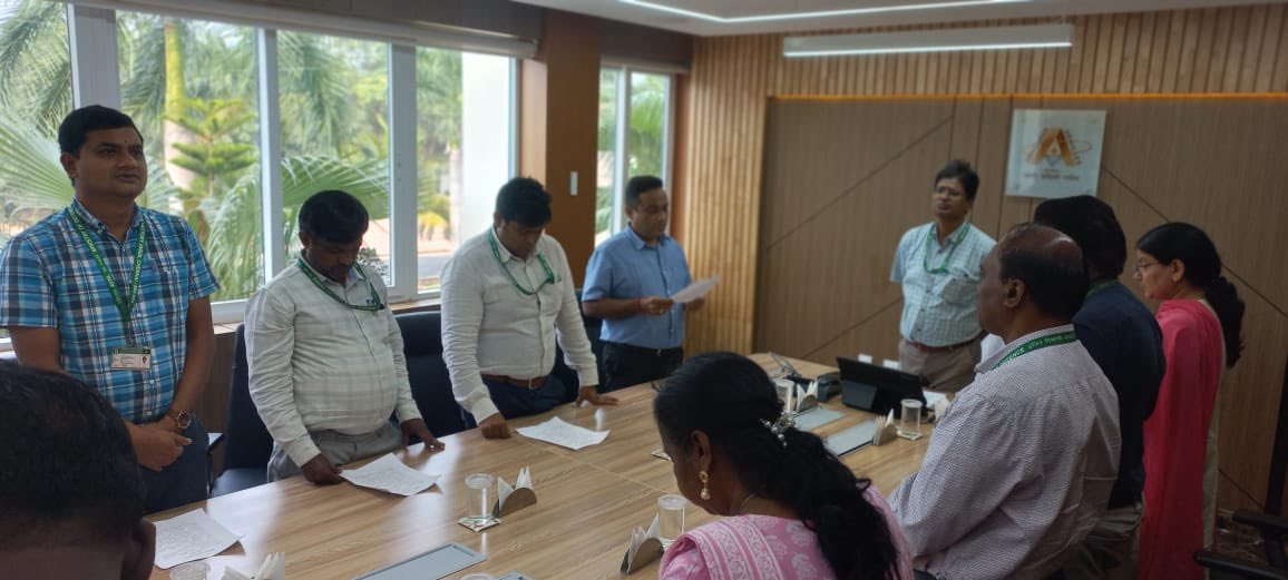 EngineAvadi's tweet photo. Constitution preamble was read and pledge was taken by all employees at EFA https://t.co/b6pdIxawGr