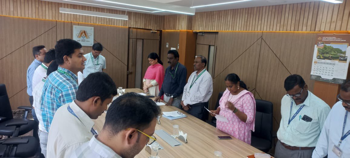 EngineAvadi's tweet photo. Constitution preamble was read and pledge was taken by all employees at EFA https://t.co/b6pdIxawGr