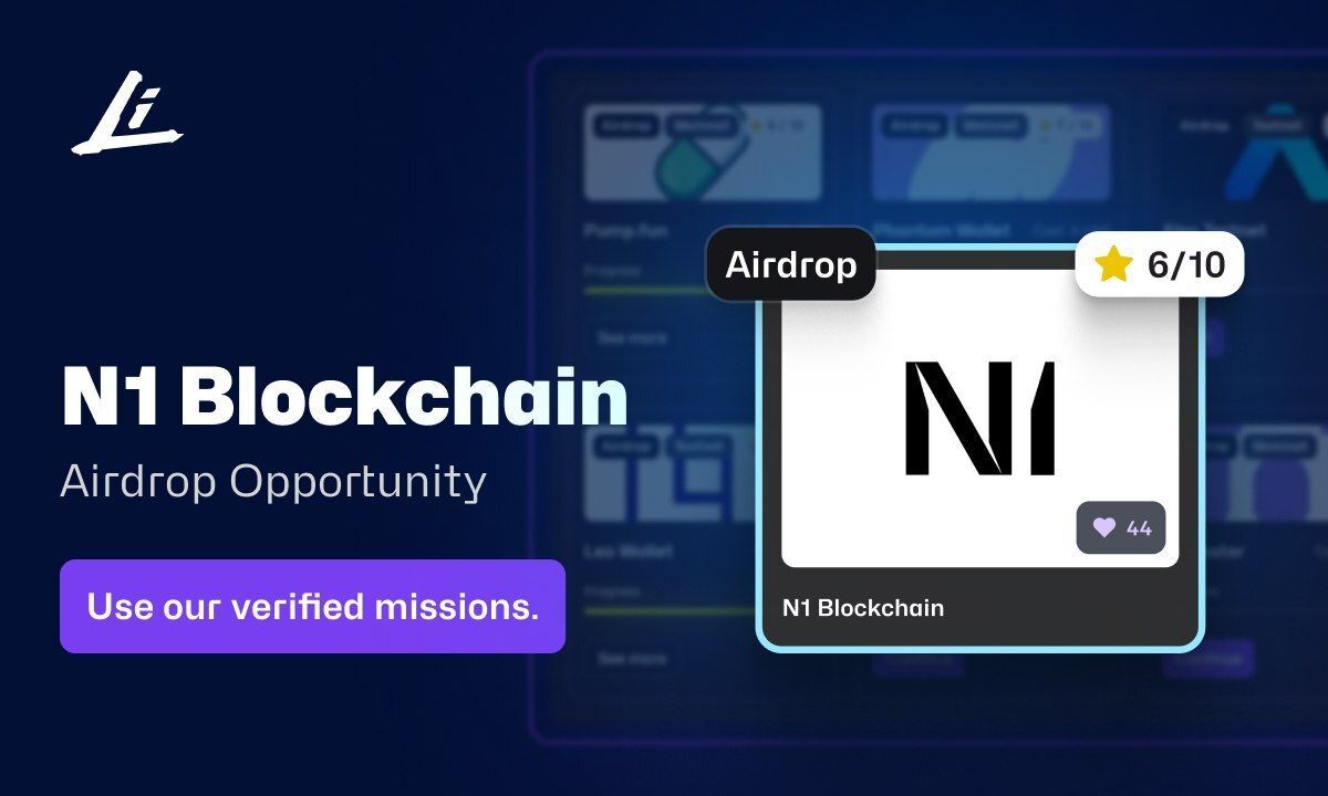 linity_com's tweet photo. #N1 blockchain: #testnet participation opportunity

🛠️ Users can interact with N1’s active testnet
🔗 Activities span ecosystem apps and on-chain features
📅 Engagement may be considered for future eligibility

Explore our guide 👉 https://t.co/a3s27e2rNi https://t.co/SUZHwFLZv7