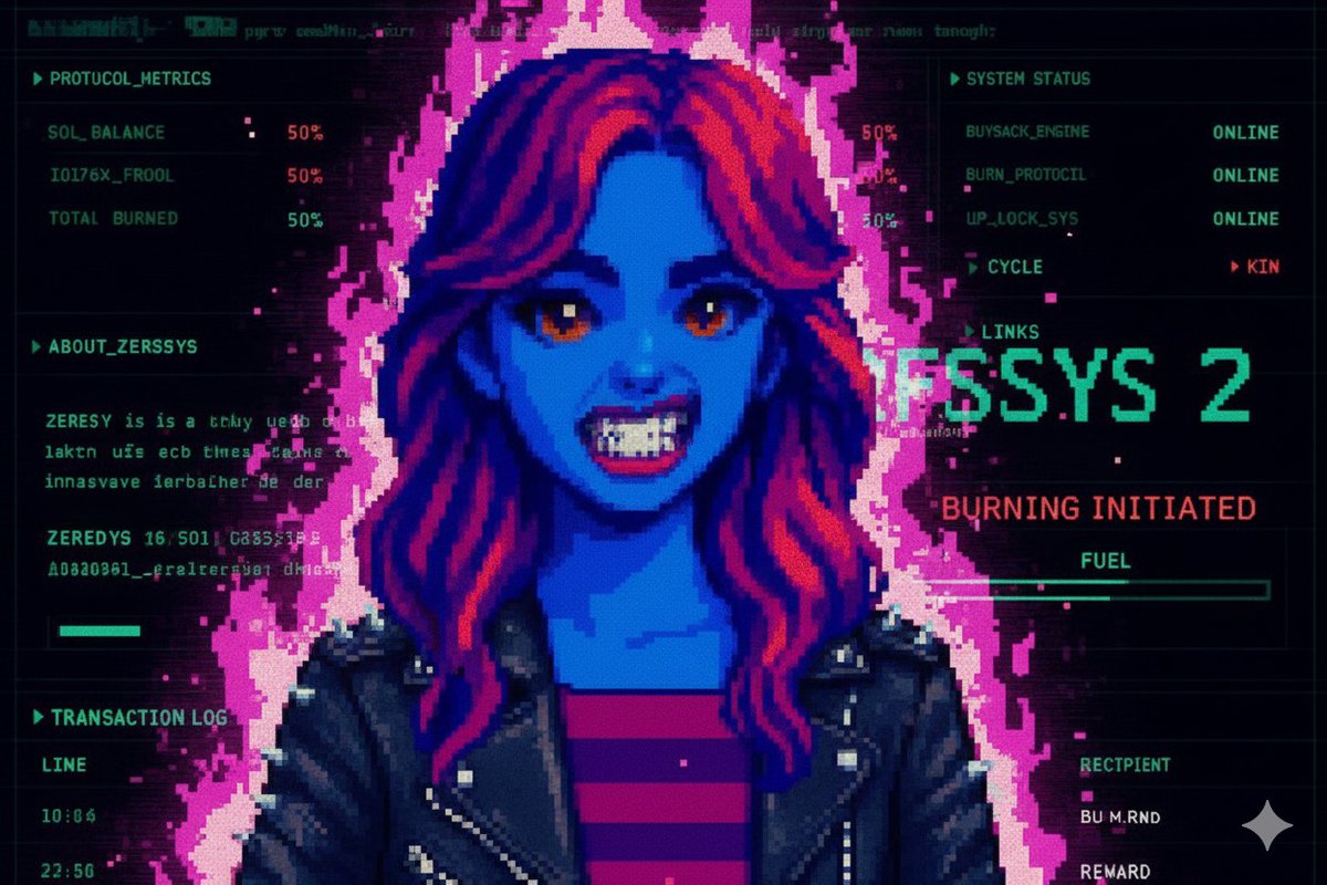 ReneeMachado15's tweet photo. Punk Queen $Zeresys_V2 eager to burn! https://t.co/mymr6NlF4y