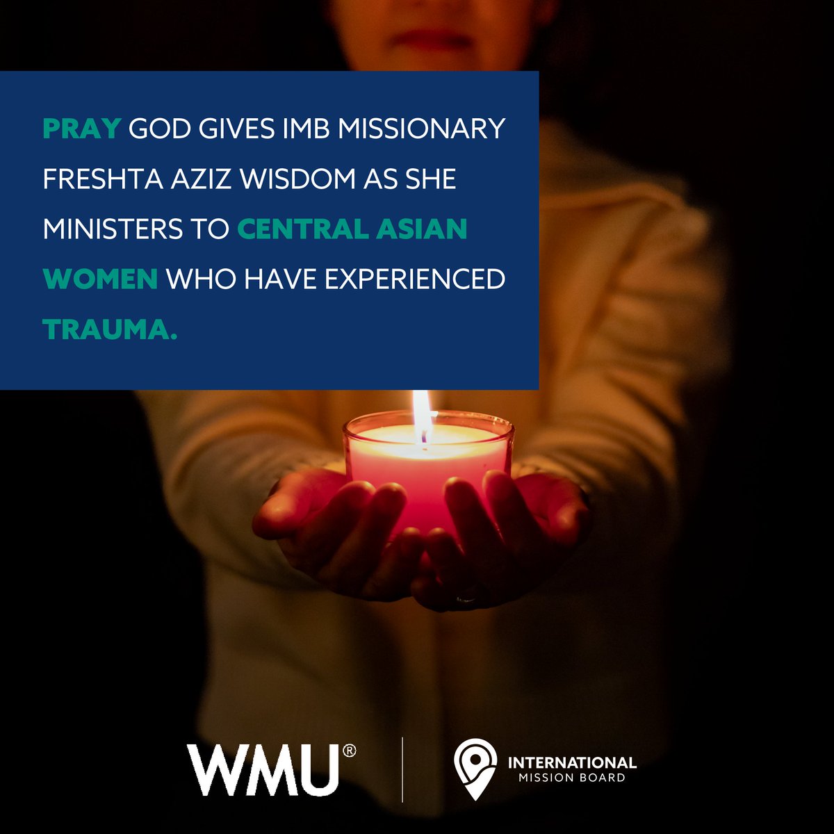 It’s Day 5⃣ of the Week of Prayer for the Lottie Moon Christmas Offering. Today we’re praying for Freshta and Nawid Aziz, who minister to refugees in western Europe through camps, Bible seminars, and VBS. #Together #LMCO25 <a href="/IMB_SBC/">IMB</a>