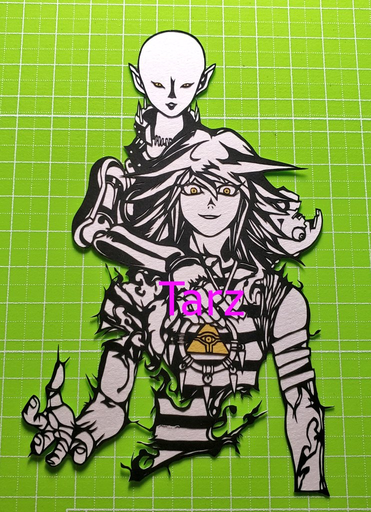 TarzCuttingArt's tweet image. 転職後なかなか忙しくて作品増えませんが
もう34歳となってしまいました😂
来年は出張あるかもだし予測不能ですが沢山の作品を作っていきたいと思います😆

そして年末も近いし需要ないかもですが突然の切り絵🎁企画したいと思います😂

こちらのネクロフィアさんです😏
フォロー&amp;amp;RP
↓