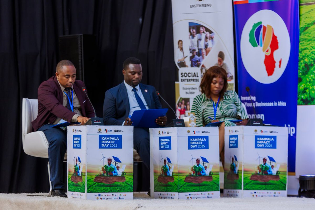 EinsteinRising's tweet photo. Coming up is the pitching session!

Meet our jury panel ready for breathtaking green businesses under micro and small stages.

We can’t wait to see who takes up the prizes this year.

#KID2025 #GreenMSMEs #PitchingSession #StrategicPartnerships https://t.co/mzPtBNZ4Z9