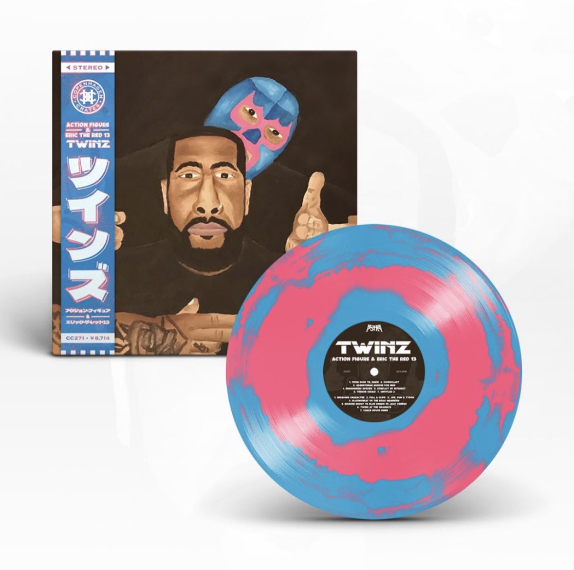 Twinz Vinyl日本時間明日12月5日朝5時ぐらいから発売開始です
是非どうぞ

cphcrates.com