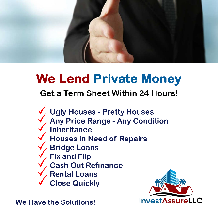 InvestAssureLLC's tweet photo. Private Hard Money Lending Available Upon Request !!! - https://t.co/lzeaQANFLE https://t.co/pU16osD1mi