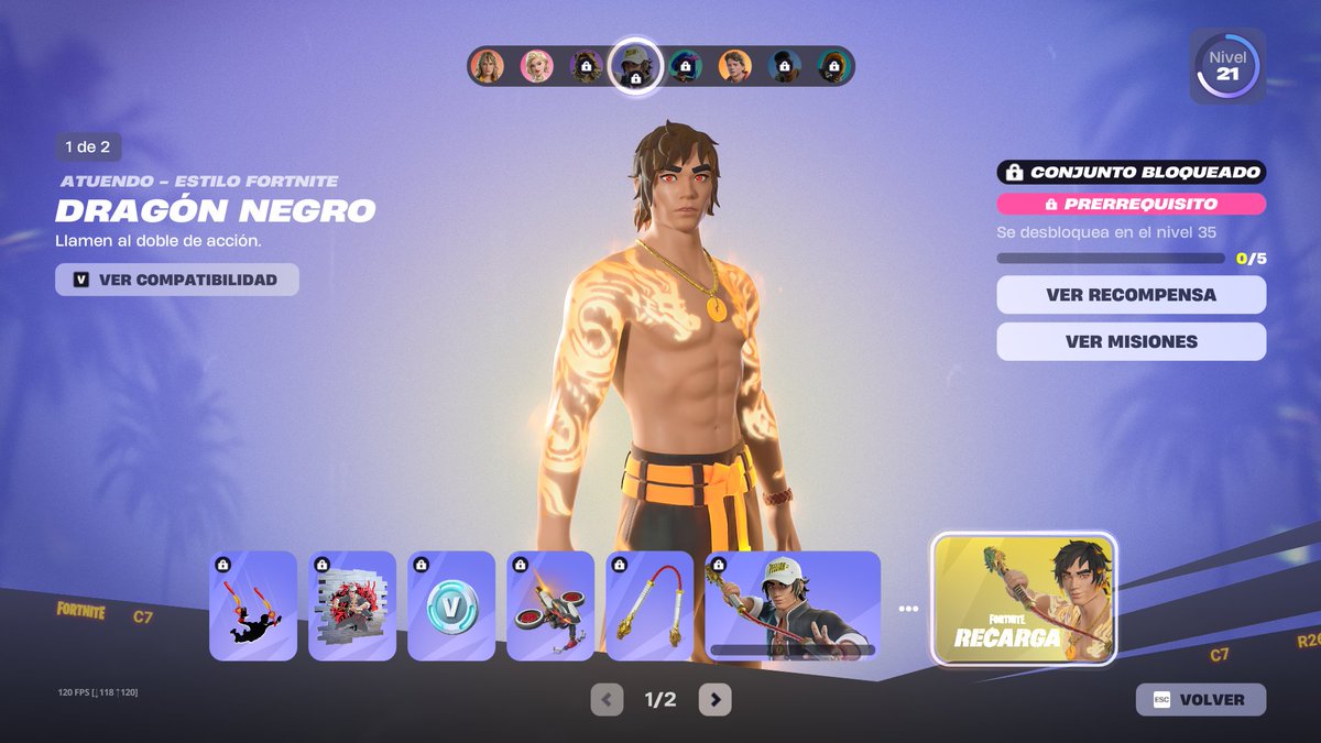 NUEVOS MAPAS DE BLITZ Y RECARGA DISPONIBLES

Además, nuevos estilos desbloqueables mediante misiones de estos modos.