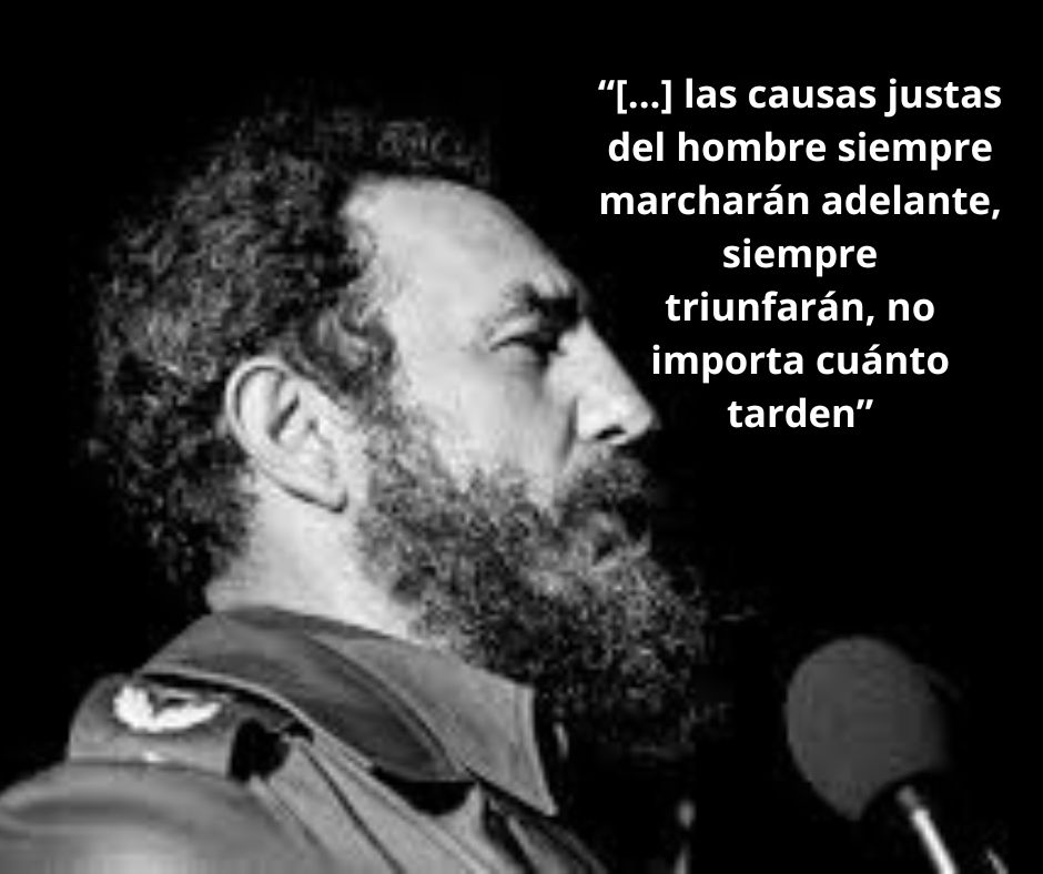 "Fidel Castro: Un gigante de la lucha antiimperialista. Defendió la soberanía de Cuba frente a poderes colosales e impulsó avances en salud y educación. Su ejemplo de resistencia inspira a los pueblos del mundo.
#CreoEnFidel
#MatancerosEnVictoria 
#FidelPorSiempre