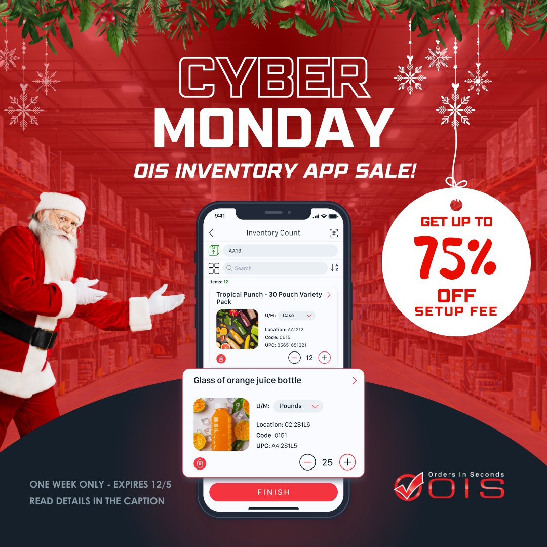 Orders In Seconds, Inc. tweet media