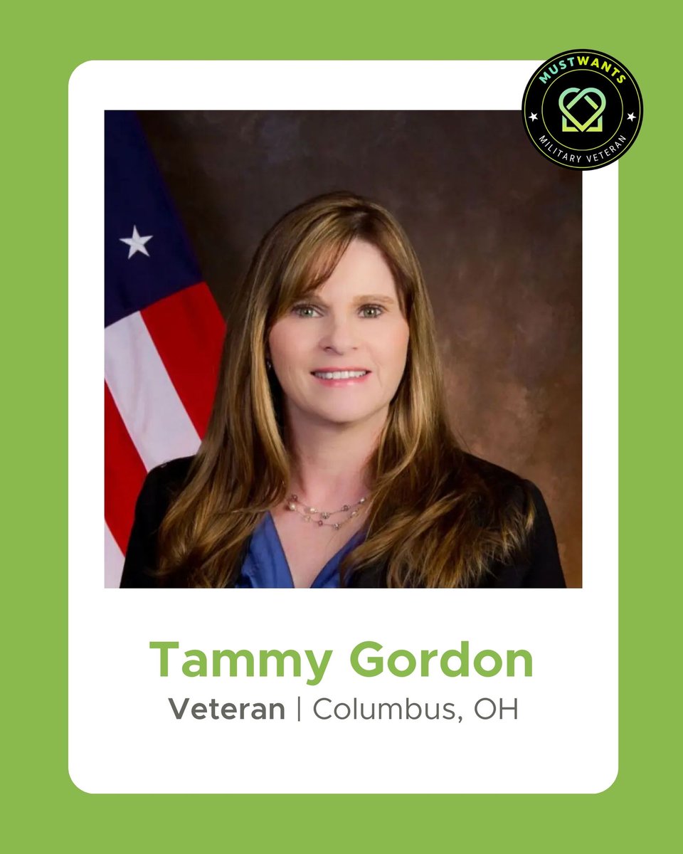 MustWants's tweet image. #IntroThursday Meet Tammy Gordon, a trusted MustWants vetted realtor in Columbus, OH, with 29 years military experience. Specializing in sellers, buyers, and military families with expert staging &amp;amp; negotiation skills 🏡🔑 Connect: mustwants.com/find-a-pro #VeteranRealtor #PCSTips