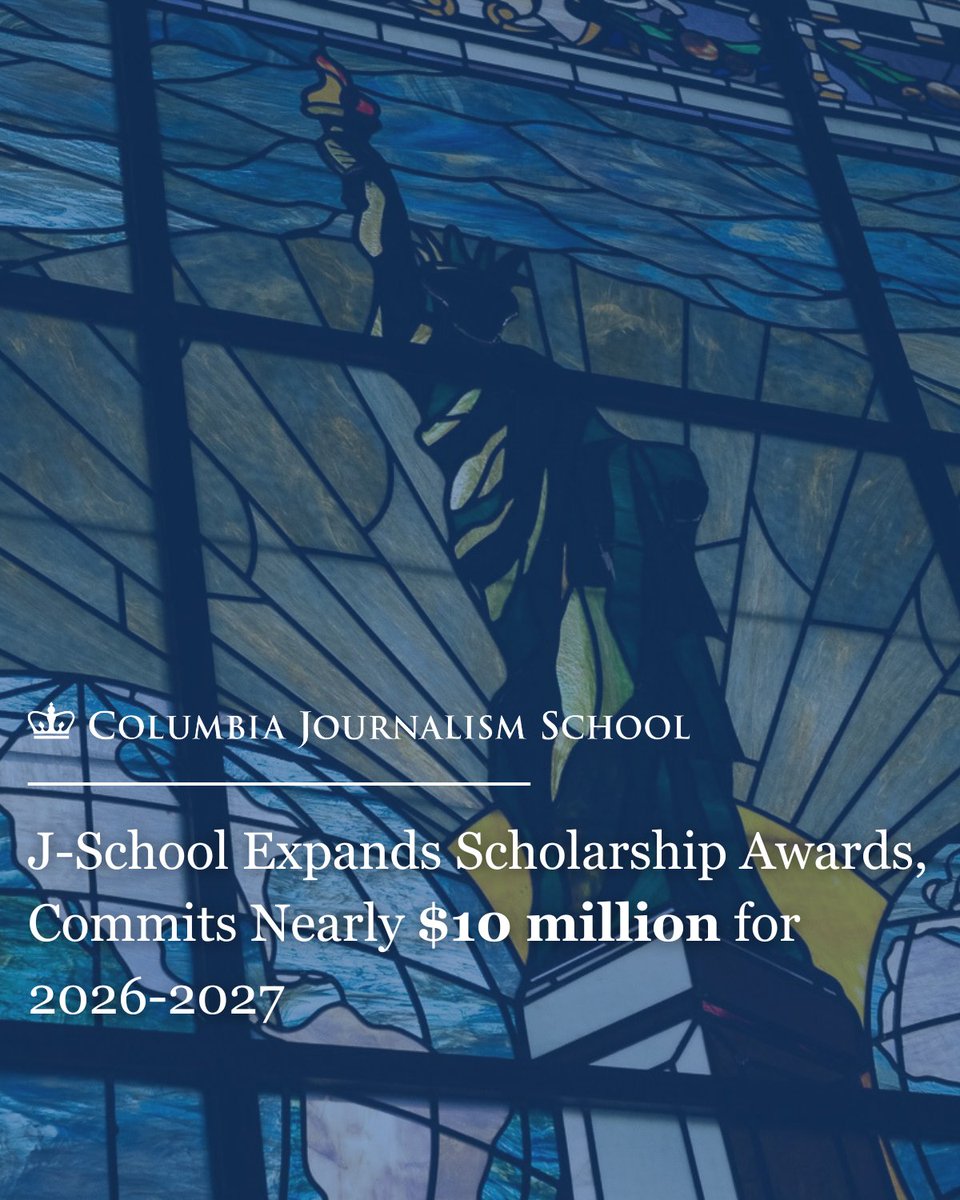 Columbia Journalism School tweet media