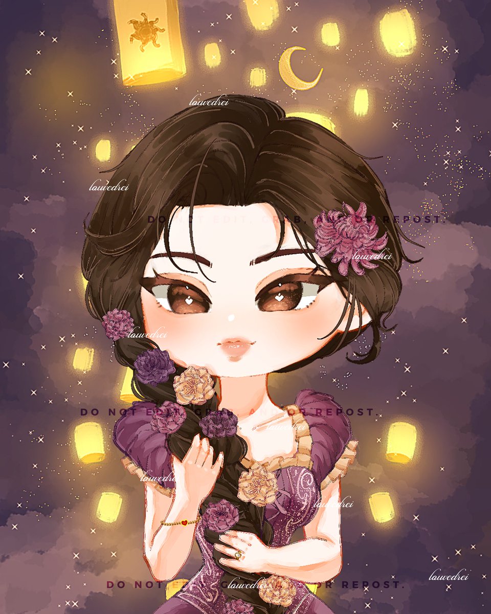 tangled up in the magic of reipunzel ✨

🎨: <a href="/cielopillows/">pu-ciecat • doing comms</a>