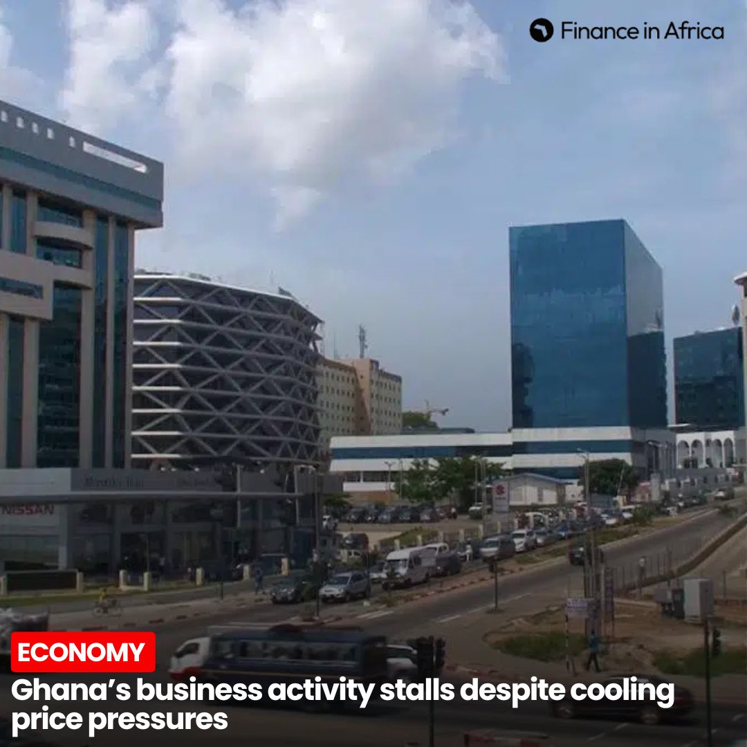 Ghana’s private-sector momentum stalled in November, with business activity holding almost flat despite easing cost pressures and steady demand.

Read the full story: financeinafrica.com/news/ghanas-bu…