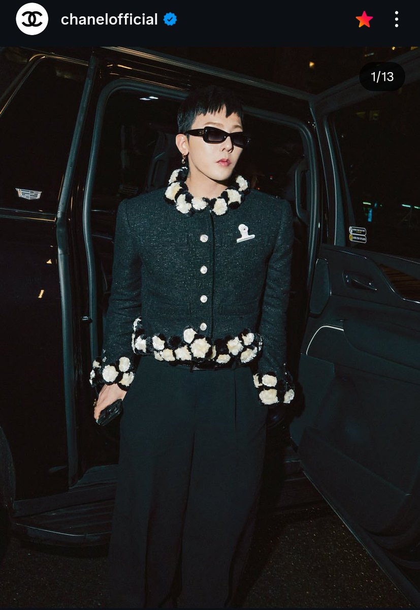 CHANEL'S OFFICIAL INSTAGRAM POST FEATURING GLOBAL AMBASSADOR #GDRAGON AS THE COVER !

VIP-FAM PLEASE LIKE &amp; COMMENT A LOT !

instagram.com/p/DR2AKz5jnLi/…