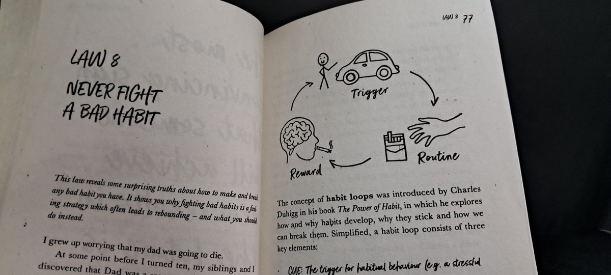Never Fight a Bad Habit

The Diary of a CEO

Remember, you can replace a bad habit, but you can't stop it instantly.

#readAwrite #readingworld #books #Ceo #booklover #reading #readingbook <a href="/sauravsingh0408/">Saurav Singh</a>