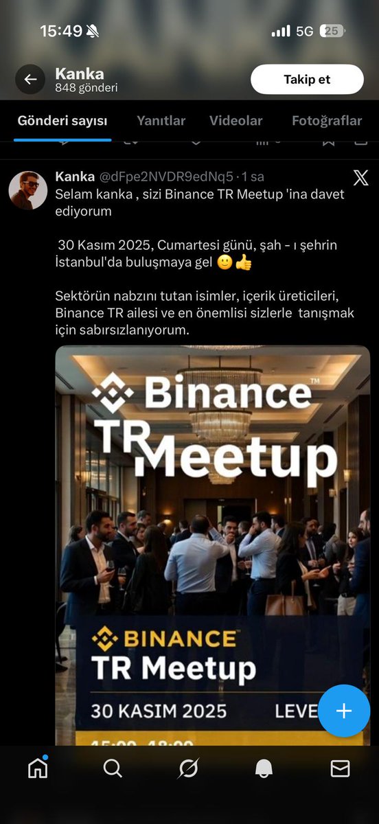 Benim adıma sahte hesap açmışlar kanka .

İletişim kurarsa engelleyin .Ya da direk engelleyin.  

x.com/dfpe2nvdr9ednq…

#Bitcoin #bist100 #ALTIN