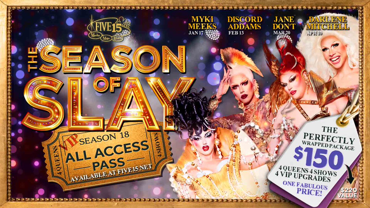 Five15royaloak's tweet image. RPDR Season 18 release All Access Pass - mailchi.mp/five15/q9uf5tp…