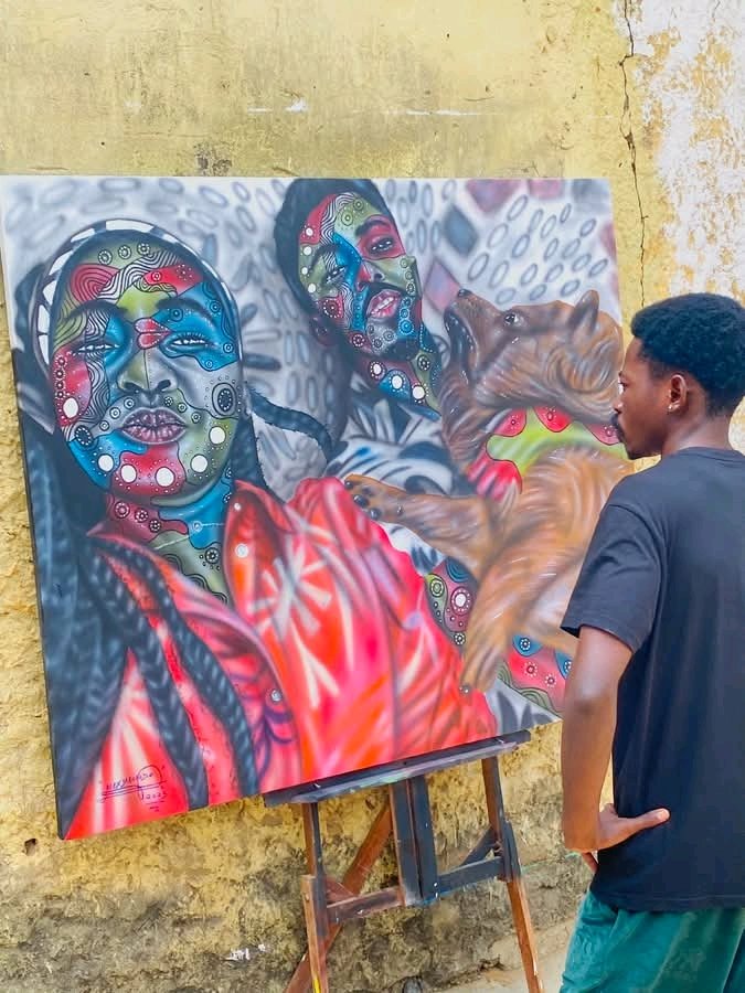 NosComunidade's tweet photo. ARTISTA: ALEX MACHADO
#artedapintura #pintura #artes #viral #alexmachado #artistadeangola
#tudopelacultura 🇦🇴 https://t.co/ecXNLlIY6m