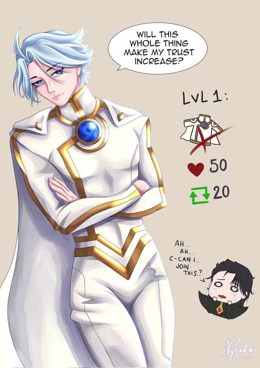 nyxart_scribble's tweet image. Come on guys, hero Nice needs you to increase his trust rate and getting into the top ten!

And it seems that Wreck also wants to join this in the future...?

#TBHX #TBHXNICE #TBHXWreck #tbhxwrice