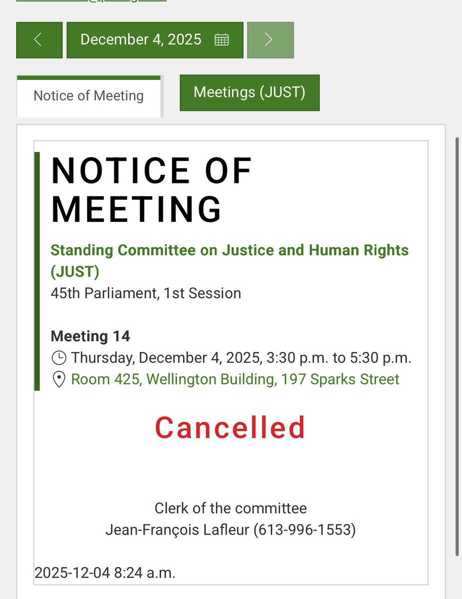 GarnettGenuis's tweet image. BREAKING 

In Liberal Ottawa, there is no Justice.

(Liberals announced support for an amendment to Bill C-9 that would undermine religious freedom, accused Conservatives of delay, and then abruptly cancelled the meeting).

Details and petition here: conservative.ca/cpc/protect-re…