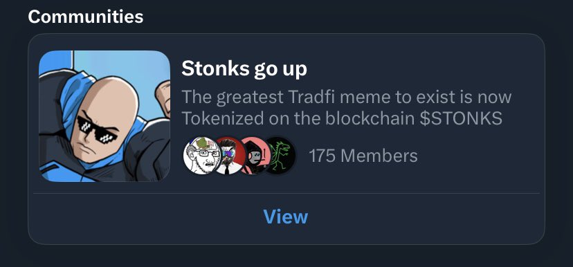pourdecision2's tweet photo. Join the $Stonks community!

Found pinned to the @Stonks_OG account.

Follow @useless_flame and ask to get into our chat 🫵

Join the Telegram here https://t.co/HJelKmyEqX

$ETH CA: 0x7d4a23832fad83258b32ce4fd3109ceef4332af4 https://t.co/MnNstuEJc6