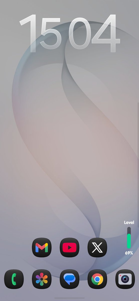 Rene_Amsterdam's tweet image. 📞💥 Galaxy S26 ! 💥📞

Original Samsung Galaxy S26 wallpaper to download 👇🏻 

One UI 8.5 Dark iconpack by @AndroidTools3 

Clockwidget by @Ahmadansari2233 

Selfmade battery 🔋 widget 

@NovaLauncher 

@SamsungNL Galaxy S25 Plus