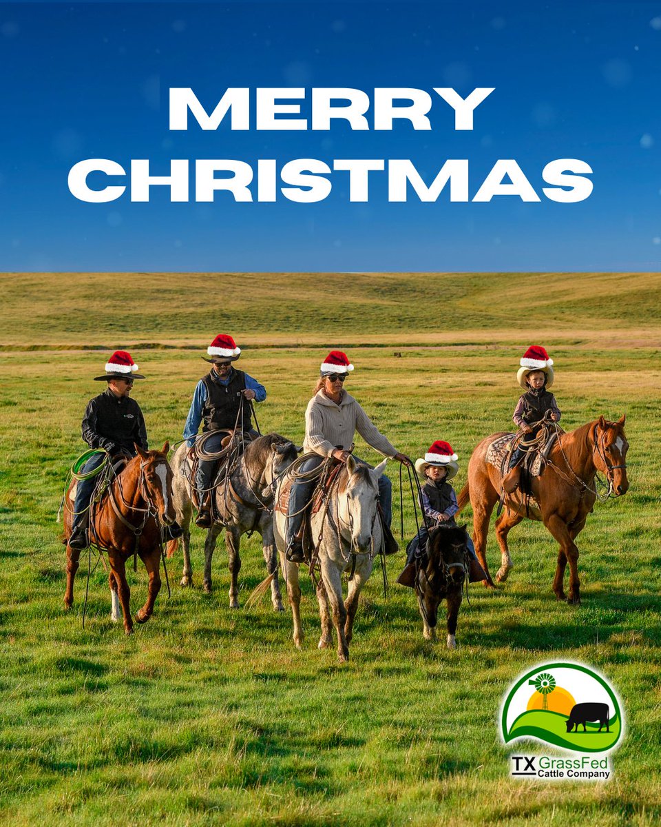 Merry Christmas from our family to yours. 🎄🤶

Thank you for supporting local ranching and making us part of your holiday traditions.

Wishing you a season filled with good food and great company.
