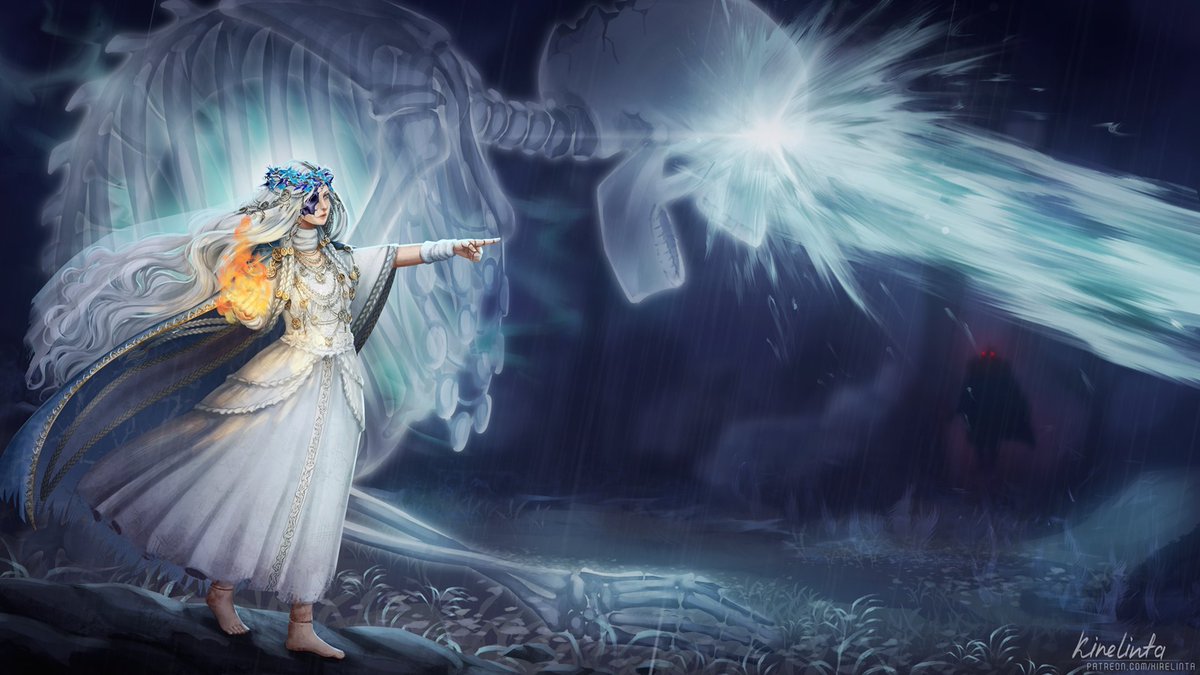 Kirelinta's tweet photo. YAY! I finally finished it!!! Love this piece so much! 

Revenant from Elden Ring Nightreign

#ELDENRINGNIGHTREIGN #ELDENRING #NIGHTREIGN https://t.co/zqZtiPkh1T