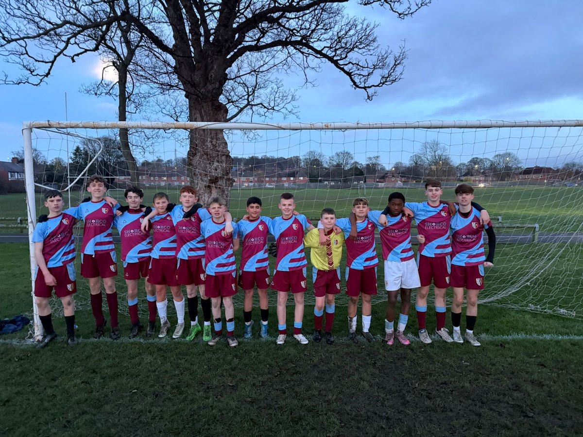 Year 9 City Cup game vs Great Park. 

<a href="/StCuthbertsHigh/">St Cuthbert's High School</a> won 5-2 and progress to the next round with goals from:
AM⚽️
OF⚽️
JW⚽️
JH⚽️
TH⚽️

MOTM: CH ⭐️

#StCuthbertsFormingGreatMen 
#StCuthbertsCoCurricular 
#TWDoubleBooked