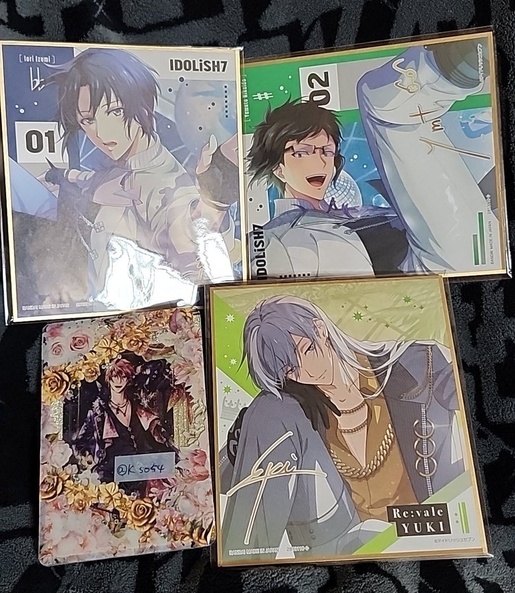 交換、譲渡】アイドリッシュセブン アイナナ コレクタブル 色紙 記念日