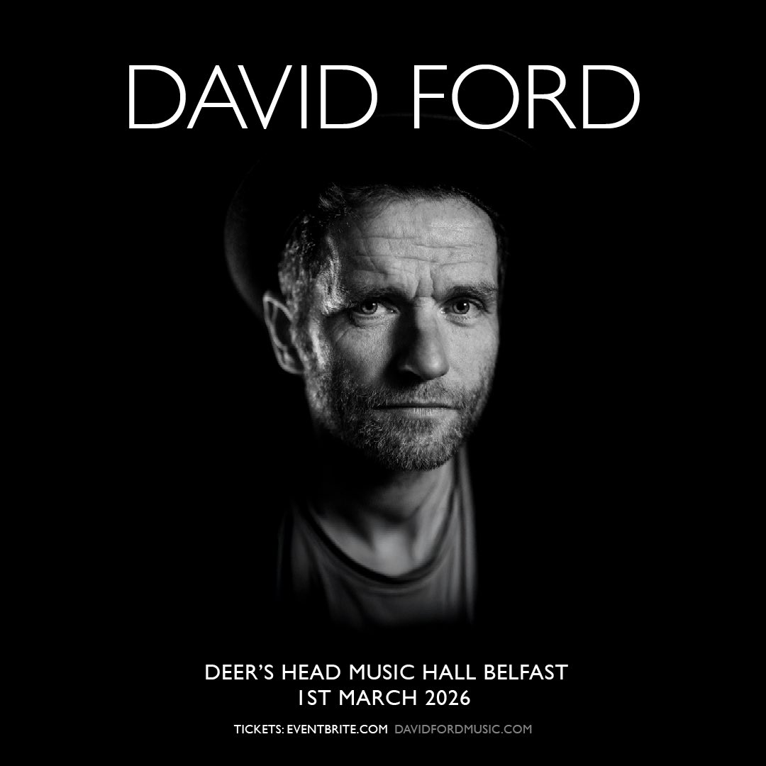 davidfordisdead's tweet photo. I’m talking about this! 
Belfast. 
March 1st 2026. 
On sale tomorrow! https://t.co/BISH1G2gV4
