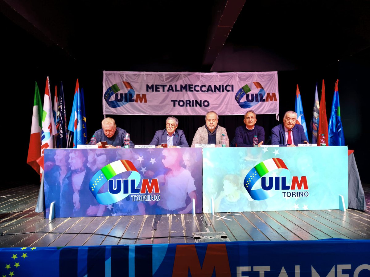 UilPiemonte's tweet image. Si è svolto oggi a Torino il Consiglio della UILM Piemonte con la partecipazione di Rocco Palombella, Segretario Generale Nazionale UILM e di Gianni Cortese, Segretario Generale UIL Piemonte.