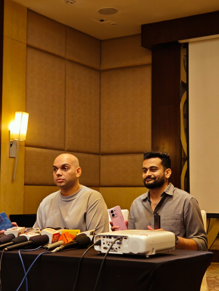 np1269's tweet photo. We from #SBUS attended the Redmi 15C media briefing today with @sandeep9sarma &amp; @Huilgol

The 15C mainly focuses on offline market. Will it be competitive in the market?
What do you think? 👀📱

#Redmi15C #TechCommunity #XiaomiIndia #MobileTech https://t.co/DHgnSao70R