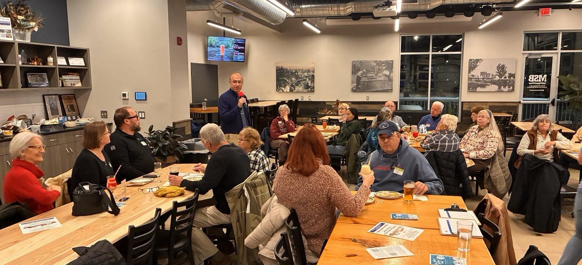 I enjoyed chatting with folks at Mineral Springs Brewery in Owatonna! We had a great conversation about how we can make life more affordable if politicians stop handing over our money to corporate donors, and start investing it in southern Minnesota instead.