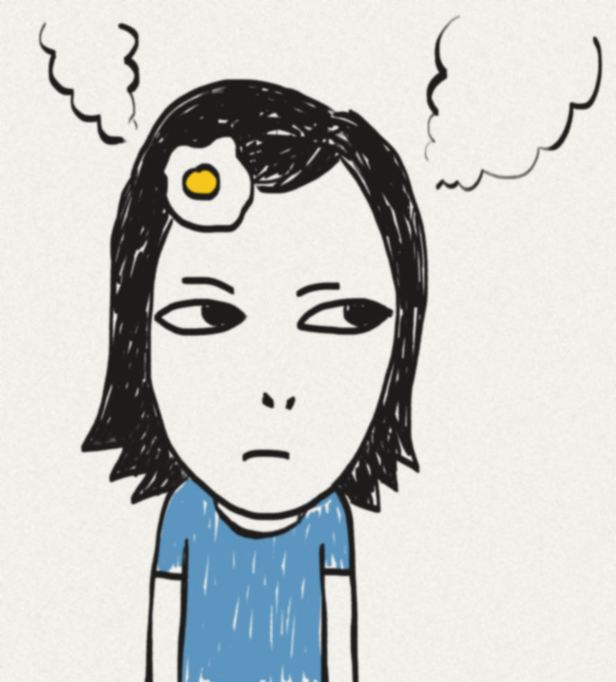 登場時は「なんだこの苛つき寸止めな残念な子は…」と思ってましたが、もう…なっちゃんに会えなくなるのが寂しいとすら思う気持ちを奈良美智さんのドローイング風味にしてみました。
#ひらやすみ #ひらやすみ絵
