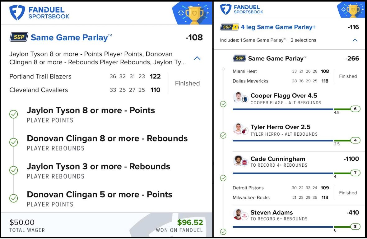 WhopSports's tweet photo. ✅ Hot streak continues for @propthemic!  They continue to deliver third quarter cashes nightly for their VIP members.
👉 Come join the fun with code PTM20 for 20% off:
https://t.co/SwLBWOb9Od https://t.co/akwm0OWttS