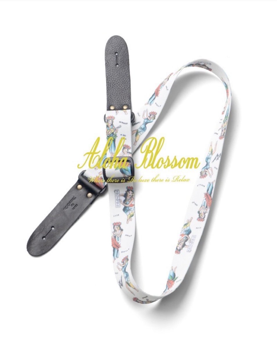 アロハブロッサム　ウクレレストラップ Aloha blossom UKULELE GYPSY STRAP いよいよ明日11時〜発売開始の