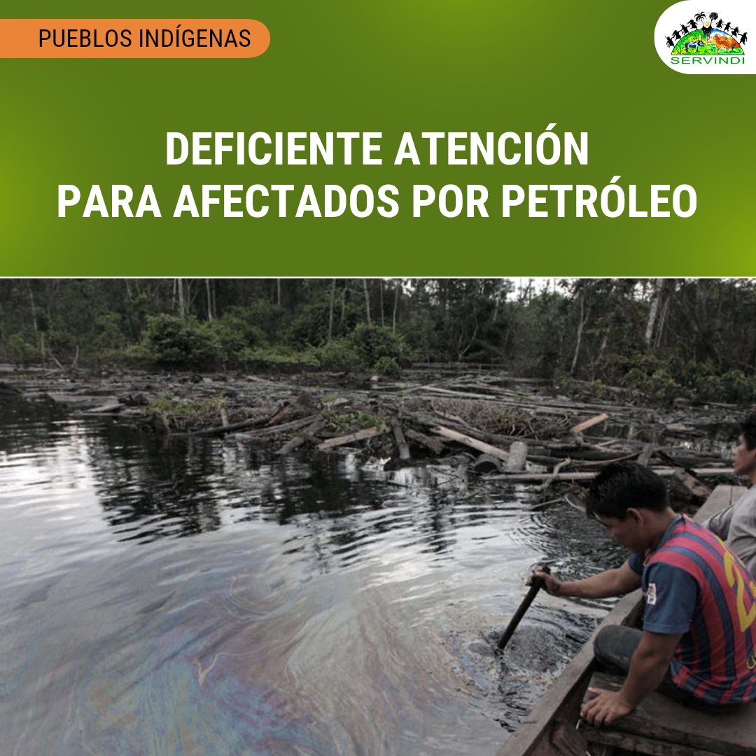 🇵🇪 #Perú 𝗗𝗲𝗳𝗶𝗰𝗶𝗲𝗻𝘁𝗲 𝗮𝘁𝗲𝗻𝗰𝗶𝗼́𝗻 𝗽𝗮𝗿𝗮 𝗮𝗳𝗲𝗰𝘁𝗮𝗱𝗼𝘀 𝗽𝗼𝗿 𝗽𝗲𝘁𝗿𝗼́𝗹𝗲𝗼 ⮕ acortar.link/h1Iq3m

Líder indígena de Urarinas alertó que afectados por derrame en Cuninico no tienen una atención médica digna ni oportuna después de más de 10 años.