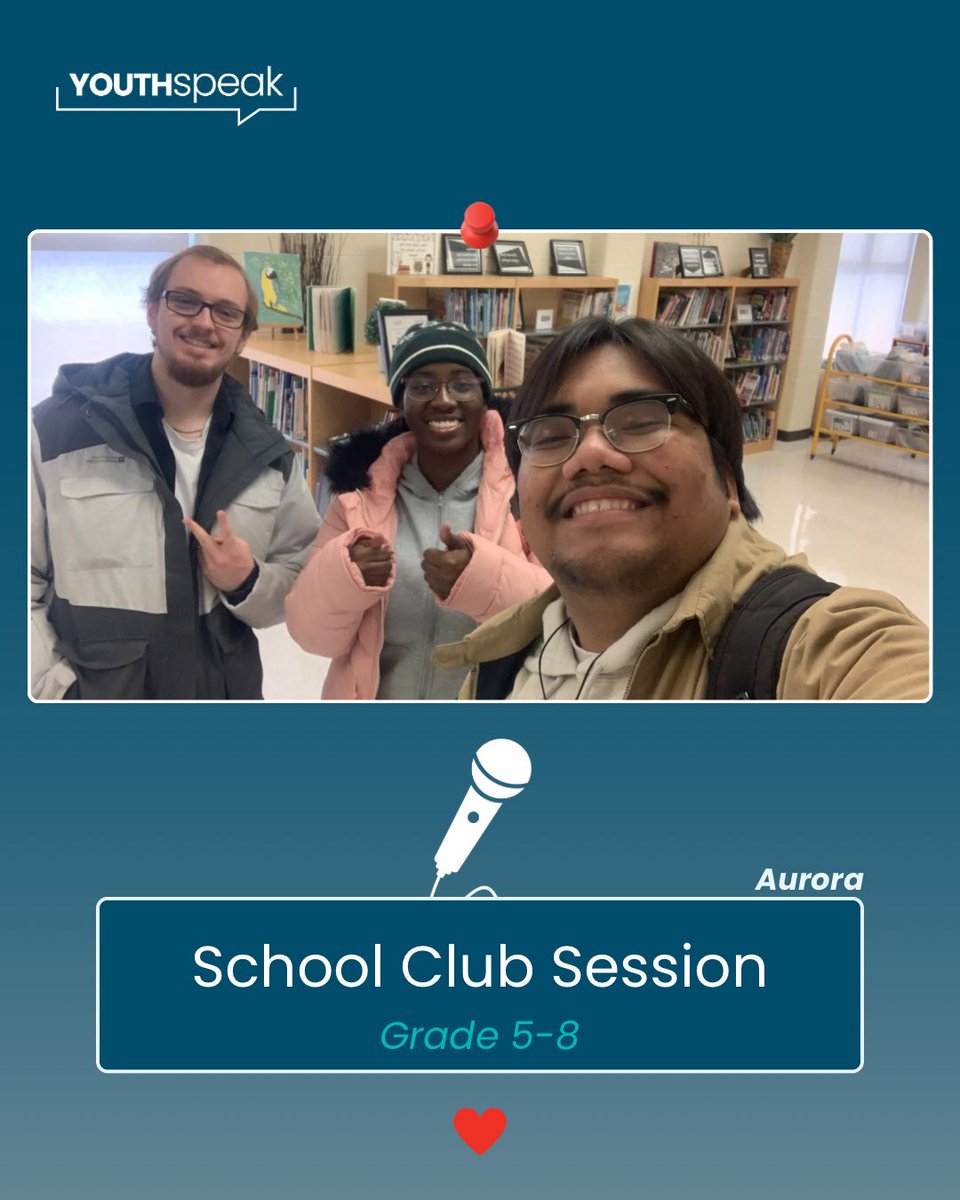 Another powerful school club session in the books! 🌟 Kyle, Akua, and Paul brought their energy, stories, and heart to the students.  

It was extra special as Kyle stepped into his very first booking, learning the ropes and shining bright. Grateful to keep creating safe spaces